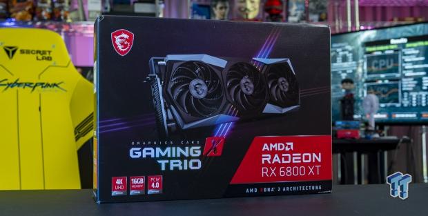 MSI Radeon RX 6800 XT Gaming X TRIO - Review 