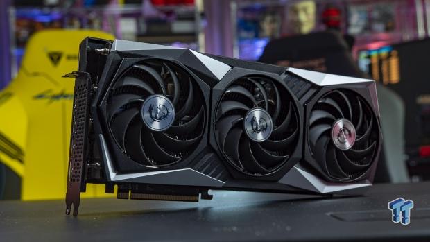 MSI Radeon RX 6800 XT Gaming X Trio Review - Power Consumption