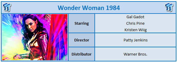 Wonder Woman 1984 Cinema Review