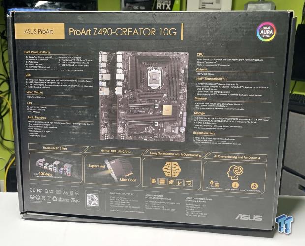 Asus Proart Z490 Creator 10g Motherboard Review