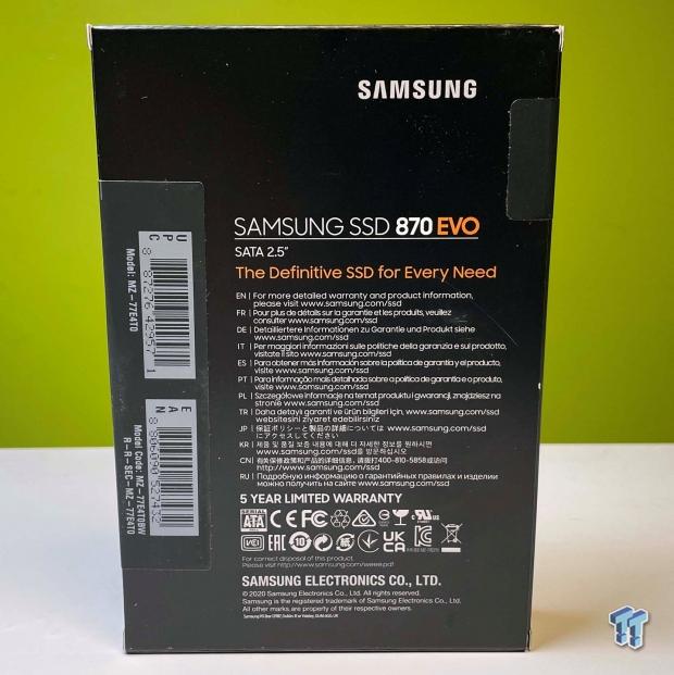 Samsung 870 EVO 4TB SATA SSD Review