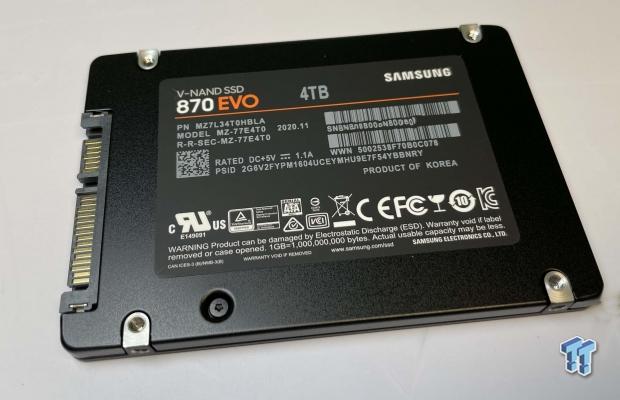 Samsung 870 EVO 4TB SATA SSD Review