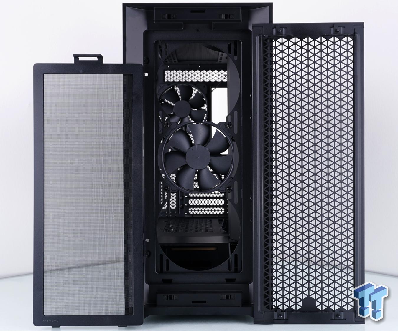 Corsair 5000D Airflow Tempered Glass White Mid-Tower ATX PC Case, PC  Cases/Chassis