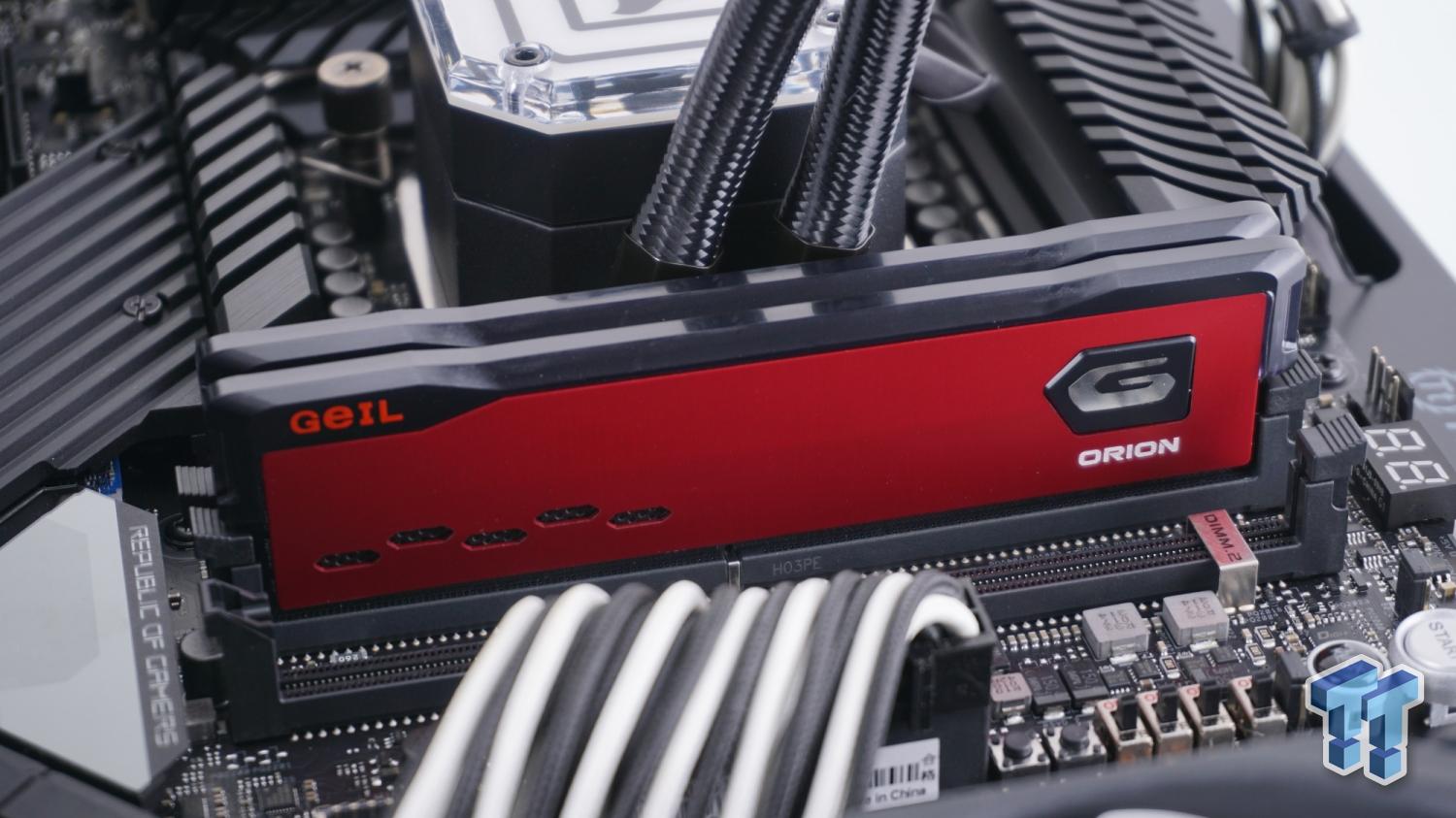 GeIL Orion AMD Edition DDR4-3200 16GB Dual-Channel Memory Kit Review