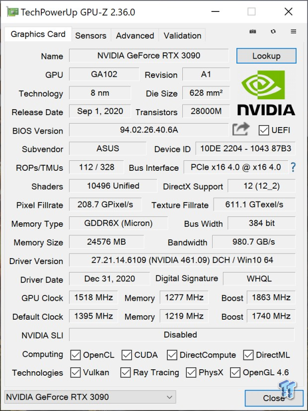 ASUS TUF Gaming GeForce RTX 3090 OC Edition Review 804 ASUS TUF Gaming GeForce RTX 3090 OC Edition Review 804