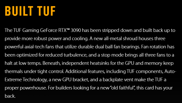 ASUS TUF Gaming GeForce RTX 3090 OC Edition Review 812 ASUS TUF Gaming GeForce RTX 3090 OC Edition Review 812