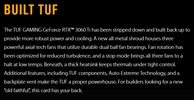 ASUS TUF Gaming GeForce RTX 3060 Ti OC Edition Review 812 ASUS TUF Gaming GeForce RTX 3060 Ti OC Edition Review 812