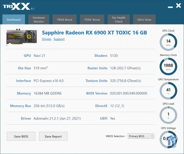SAPPHIRE TOXIC Radeon RX 6900 XT Limited Edition Review 802 SAPPHIRE TOXIC Radeon RX 6900 XT Limited Edition Review 802