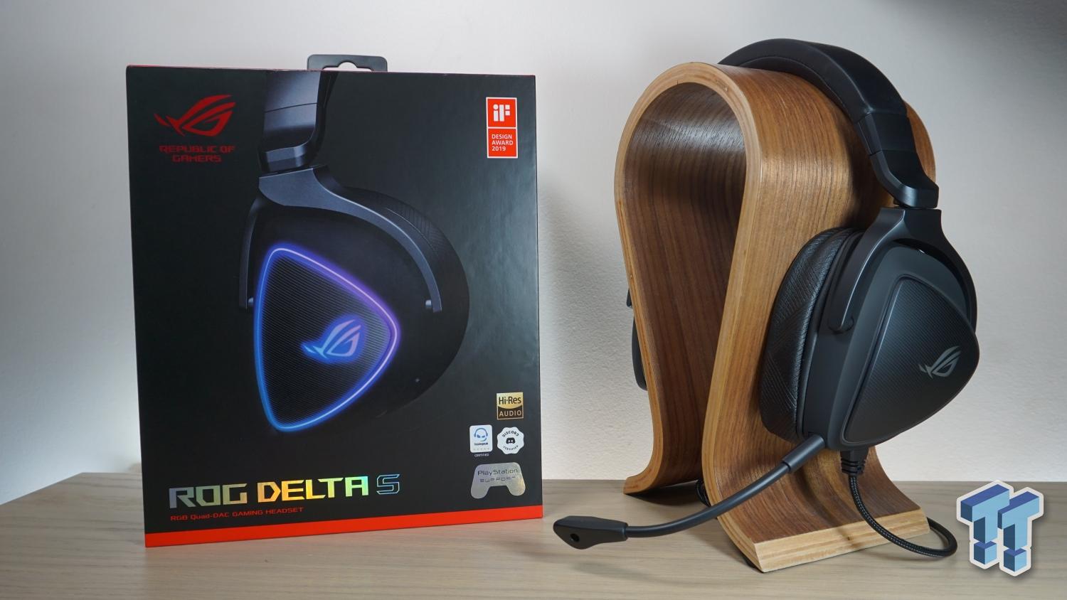 ROG Delta White Edition, Headsets & Audio