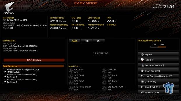 GIGABYTE Z490 AORUS Master Motherboard Review 50 GIGABYTE Z490 AORUS Master Motherboard Review 50