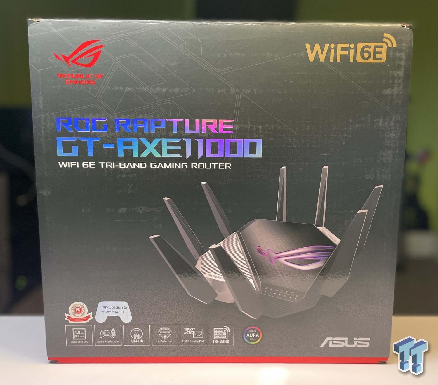 MSI RadiX AXE6600 WiFi 6E Tri-Band Gaming Router - 2.5Gbe WLAN