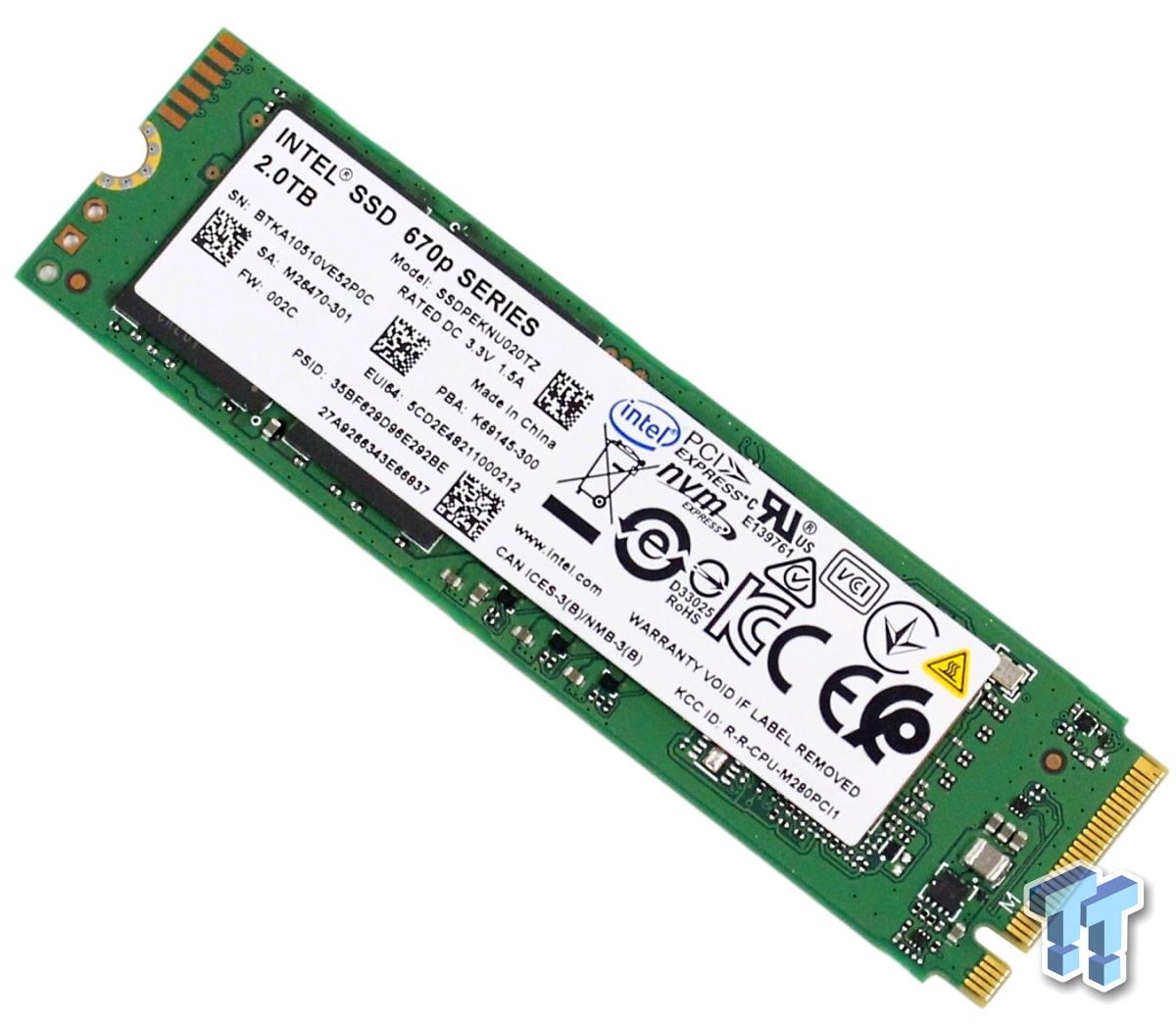 Intel 670p 2TB M.2 SSD Review