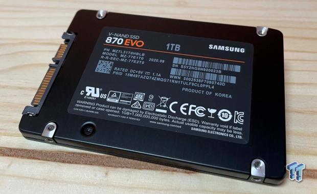 Samsung 870 EVO 1TB SATA SSD Review