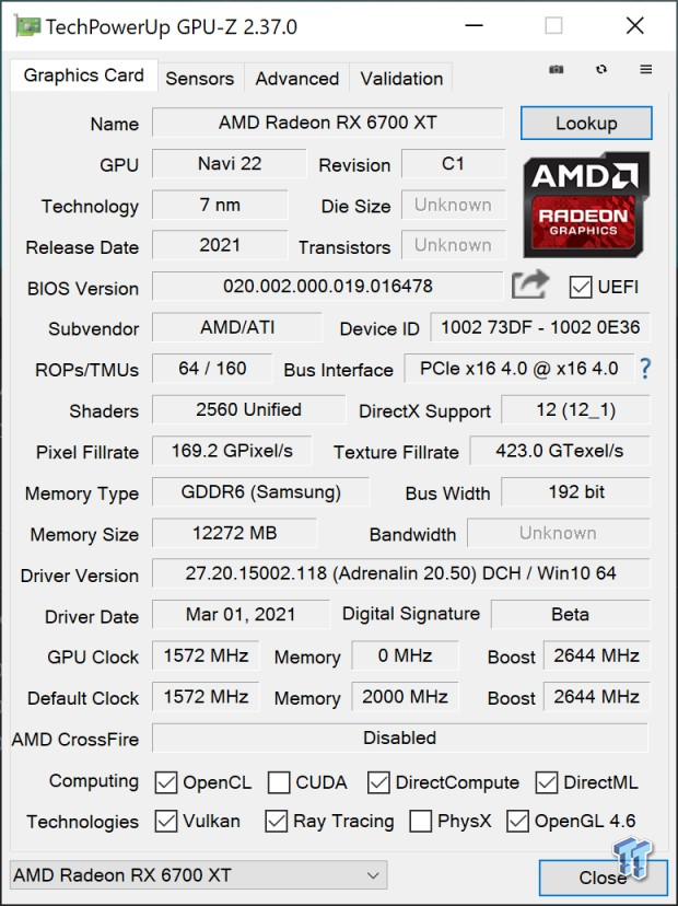 AMD Radeon RX 6700 XT Review 801 AMD Radeon RX 6700 XT Review 801