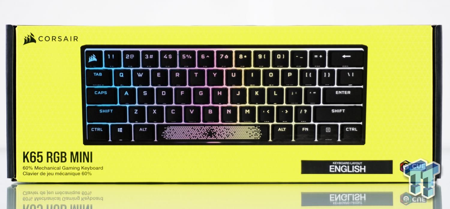Corsair K65 RGB 60% Mechanical Gaming Keyboard Review
