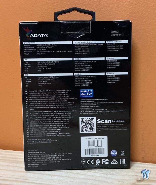 ADATA SE900G 2TB USB 3.2 Gen2x2 Portable SSD Review