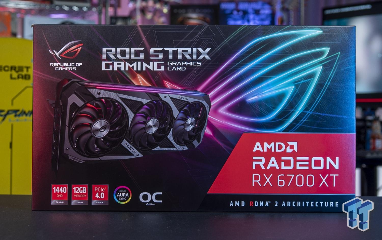 ASUS ROG STRIX AMD Radeon RX 6700XT — Vipera - Tomorrow's Technology Today