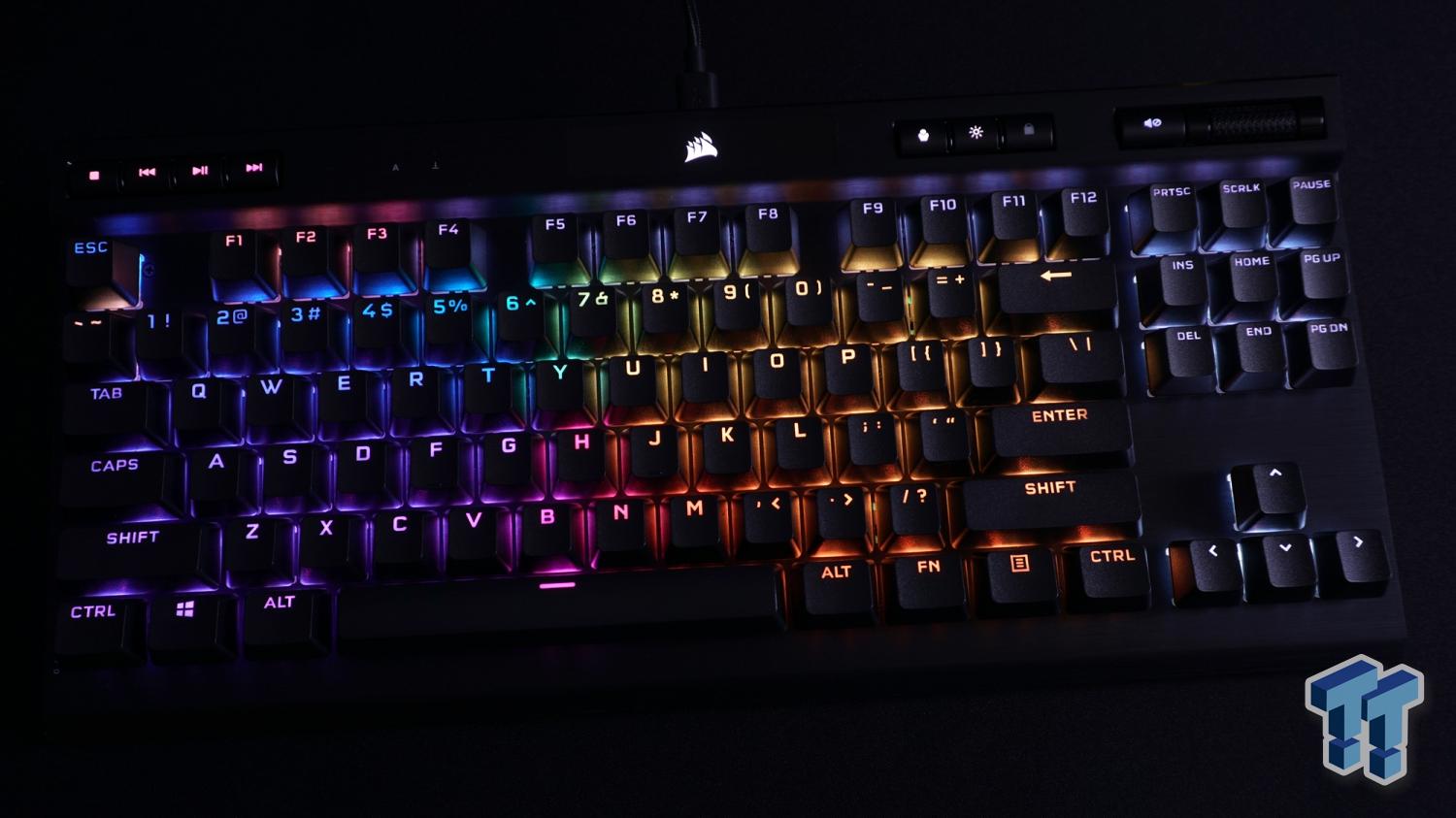 Sweeten Vedrørende logik Corsair K70 RGB TKL Champion Series Mechanical Gaming Keyboard Review