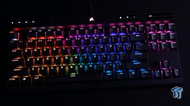Kære juni til bundet Corsair K70 RGB TKL Champion Series Mechanical Gaming Keyboard Review