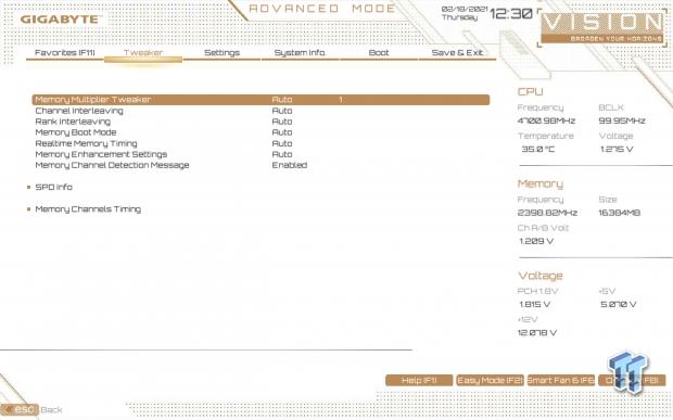 GIGABYTE Z590 Vision G Motherboard Review 23