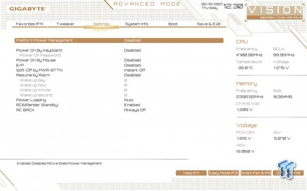 GIGABYTE Z590 Vision G Motherboard Review 25