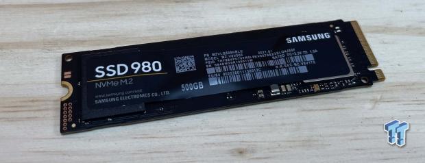 Samsung 980500GB NVMe SSD revisión 07 |  TweakTown.com