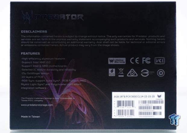 Predator Apollo RGB DDR4-3600 16GB Dual-Channel Memory Kit Review