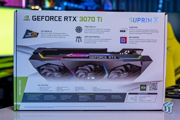 MSI GeForce RTX 3070 Ti SUPRIM X Review