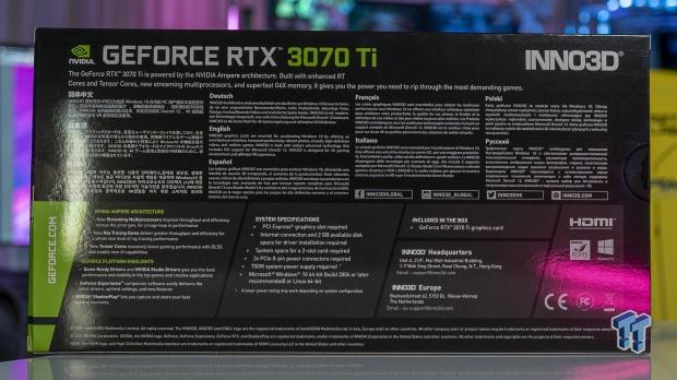 Inno3D GeForce RTX 3070 Ti X3 OC Dual Slot Review