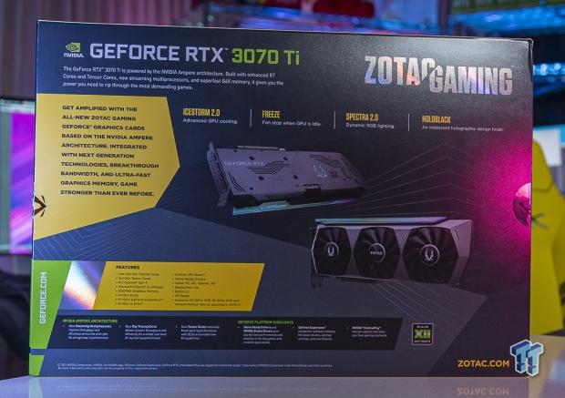 ZOTAC GAMING GeForce RTX 3070 Ti AMP Holo Review