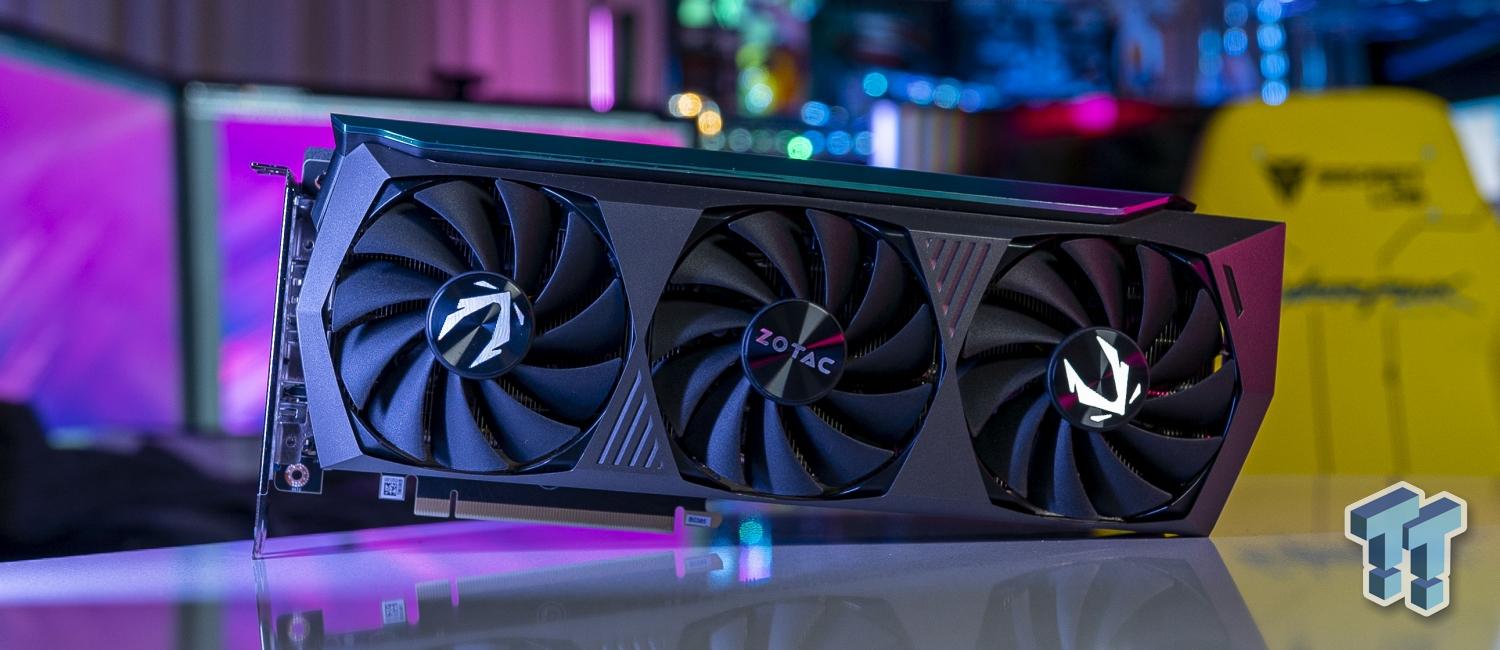 ZOTAC GAMING GeForce RTX 3070 Ti AMP Holo Review