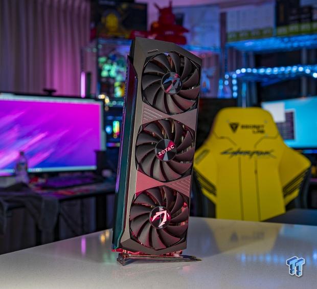 ZOTAC GAMING GeForce RTX 3070 Ti AMP Holo Review 513