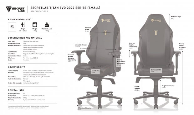 Secretlab TITAN Evo 2022 in NEO Hybrid Leatherette Gaming Chair Review 704 Secretlab TITAN Evo 2022 in NEO Hybrid Leatherette Gaming Chair Review 704