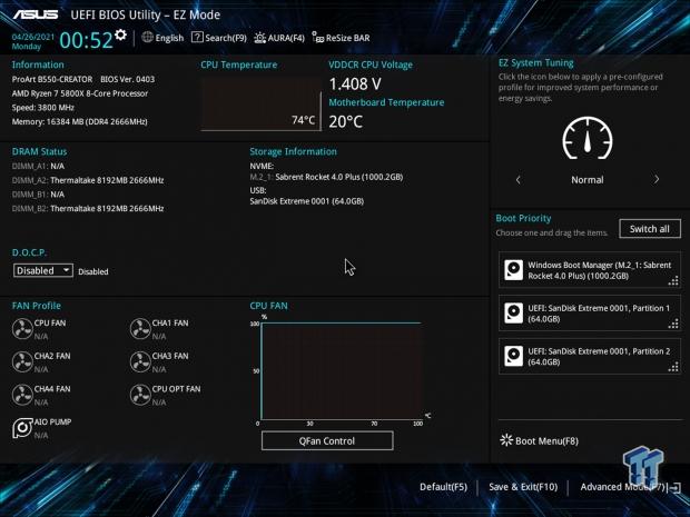 Open Gallery ASUS ProArt B550 Creator Motherboard Review 20