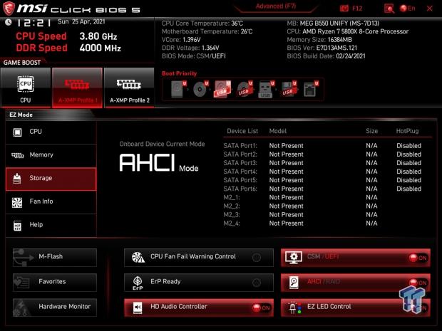 MSI MEG B550 Unify Motherboard Review 23