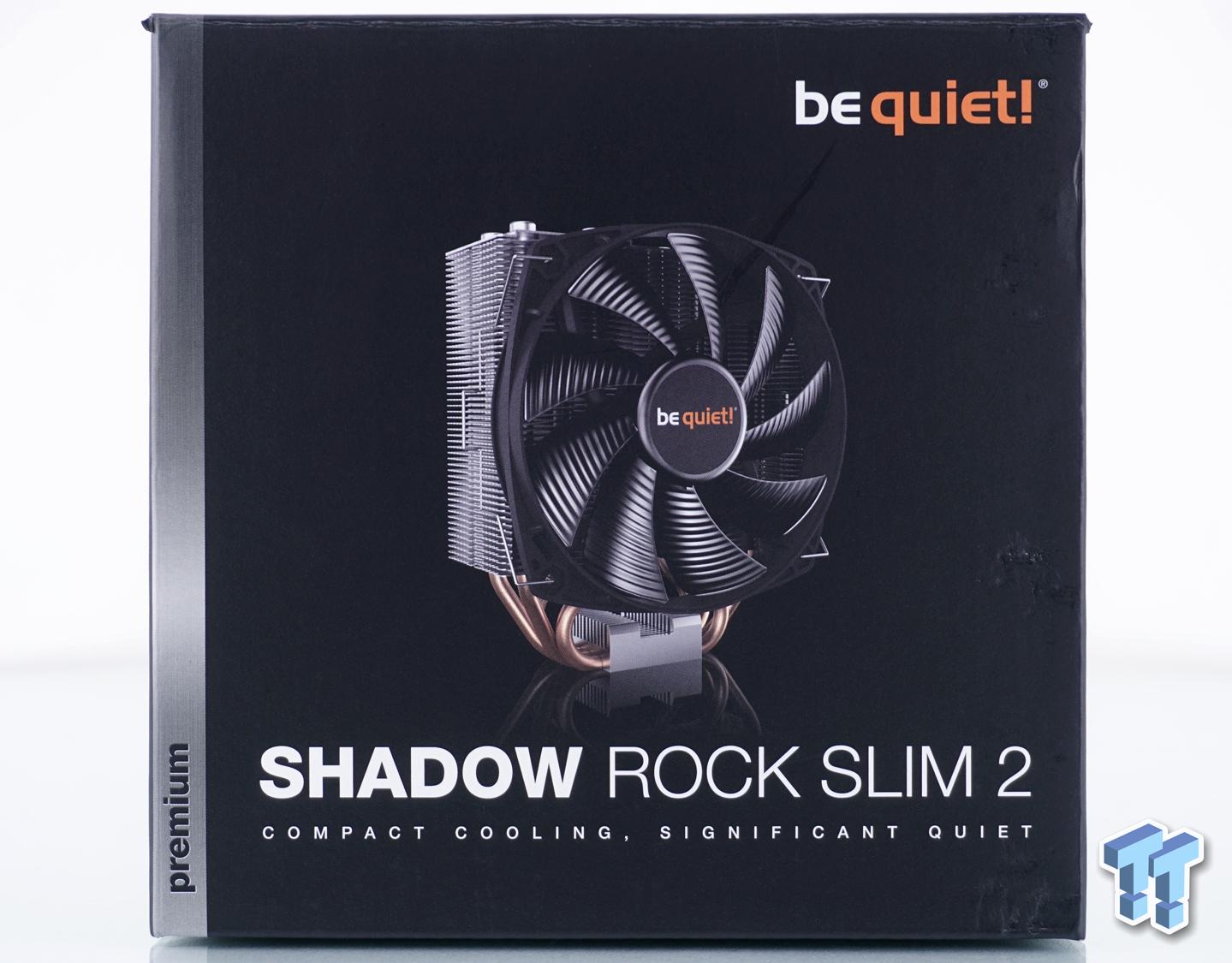 be quiet! Pure Rock Slim 2 CPU Cooler BK030 B&H Photo Video