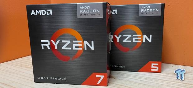 AMD Ryzen 7 5700G APU Pictured, Powered On and Tested