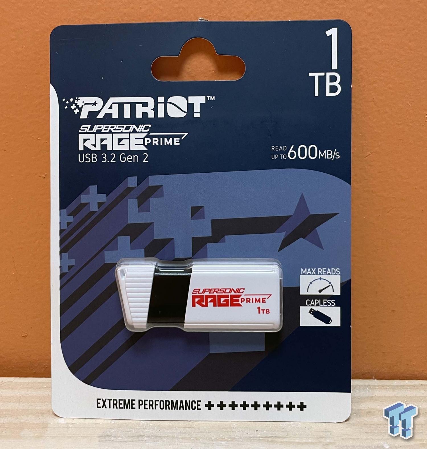 Clé USB PATRIOT Rage Prime USB 3.2 / 1 To