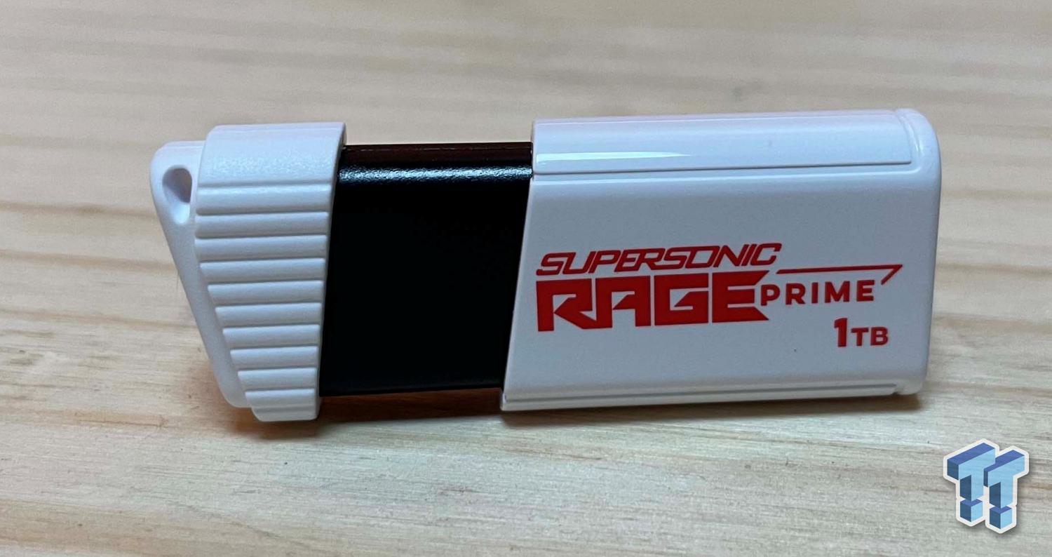 Patriot Supersonic Rage Prime USB 3.2 Gen2 1TB Flash Drive Review