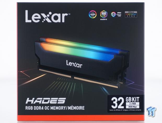 Lexar Hades RGB DDR4-3600 32GB Dual-Channel Memory Kit Review