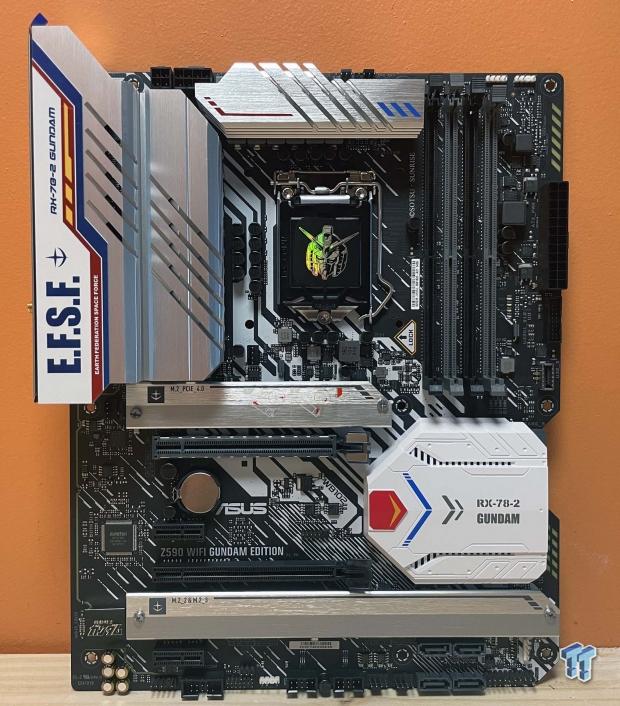 ASUS Z590 Wi-Fi Gundam Motherboard Review