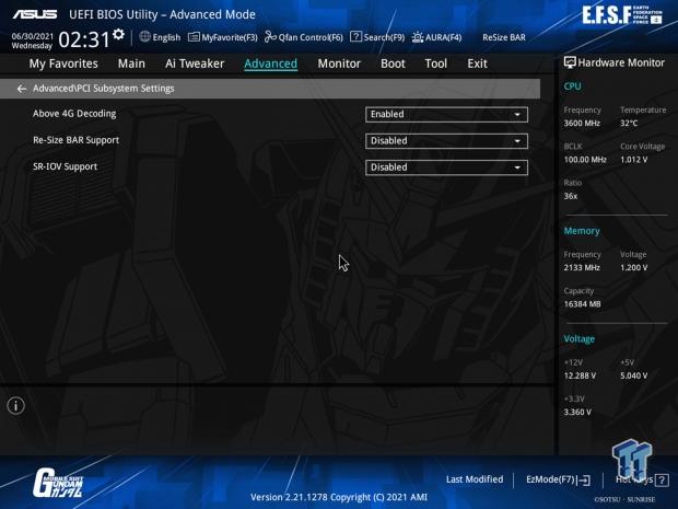 ASUS Z590 Wi-Fi Gundam Motherboard Review 28 ASUS Z590 Wi-Fi Gundam Motherboard Review 28