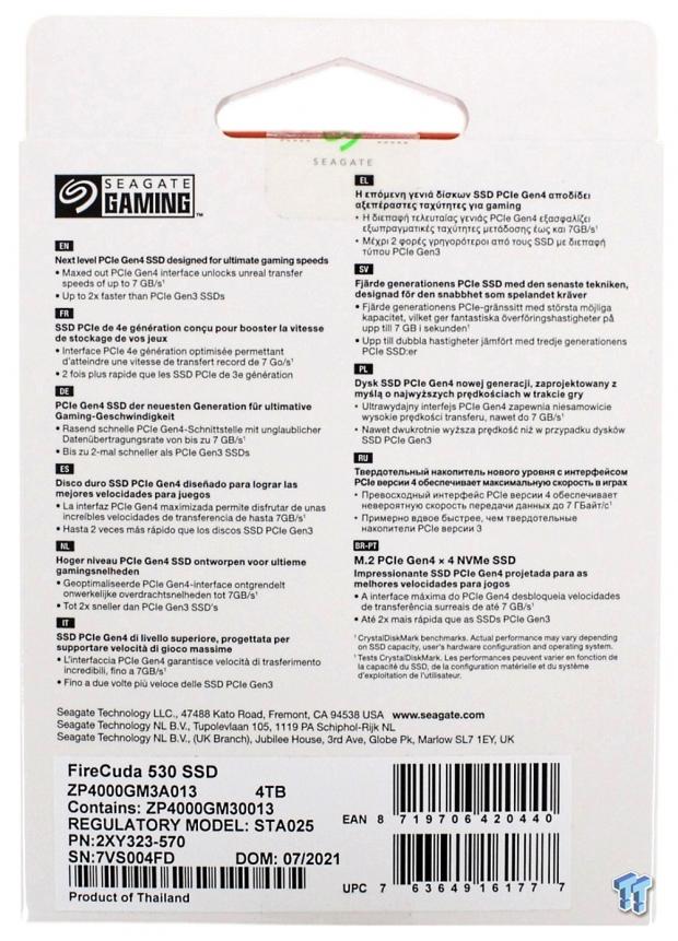 Seagate FireCuda 530 4TB SSD Review - King of SSDs + Heatsink Tested 04 Seagate FireCuda 530 4TB SSD Review - King of SSDs + Heatsink Tested 04