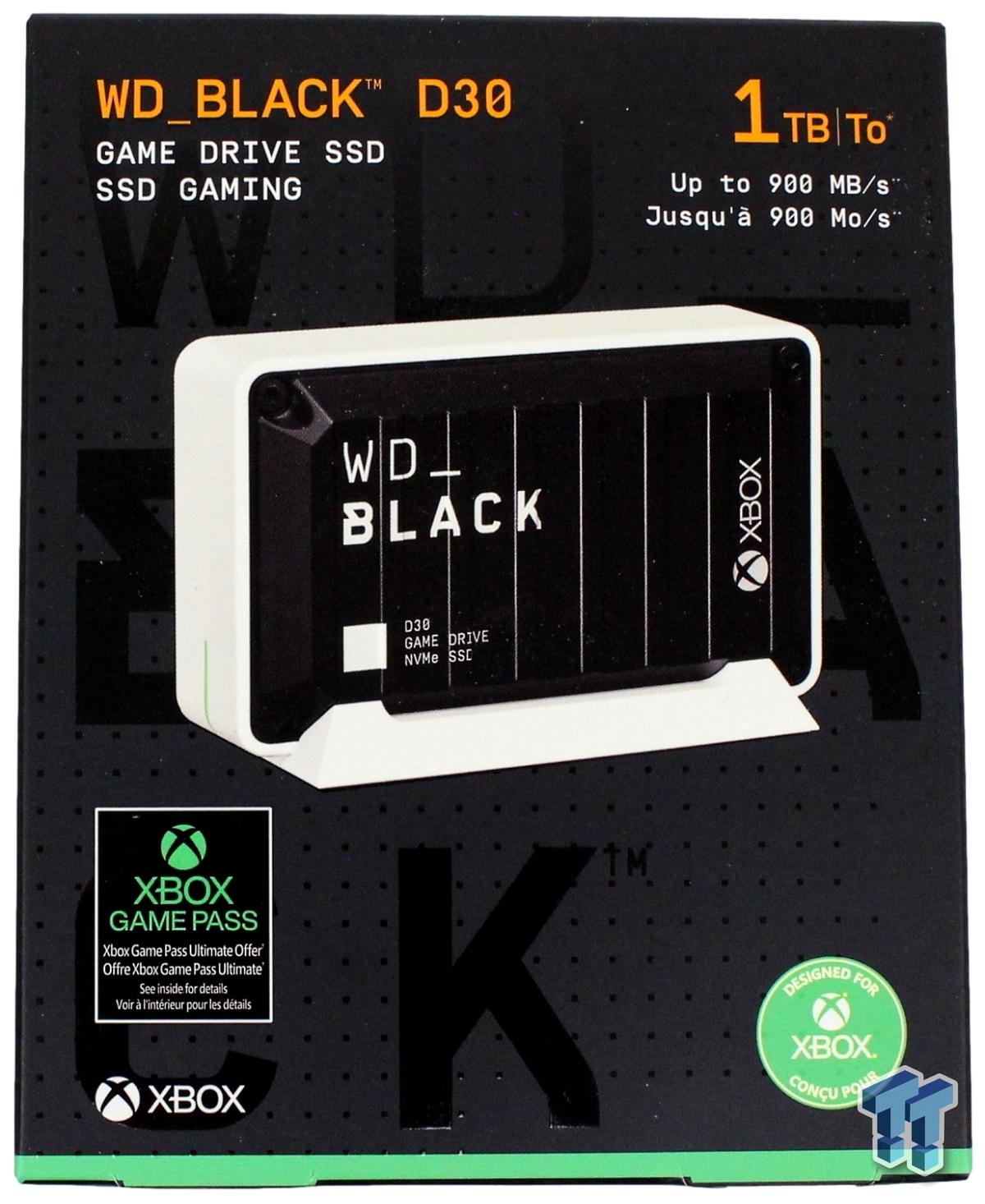 WD_Black D30 Game Drive SSD 1 To