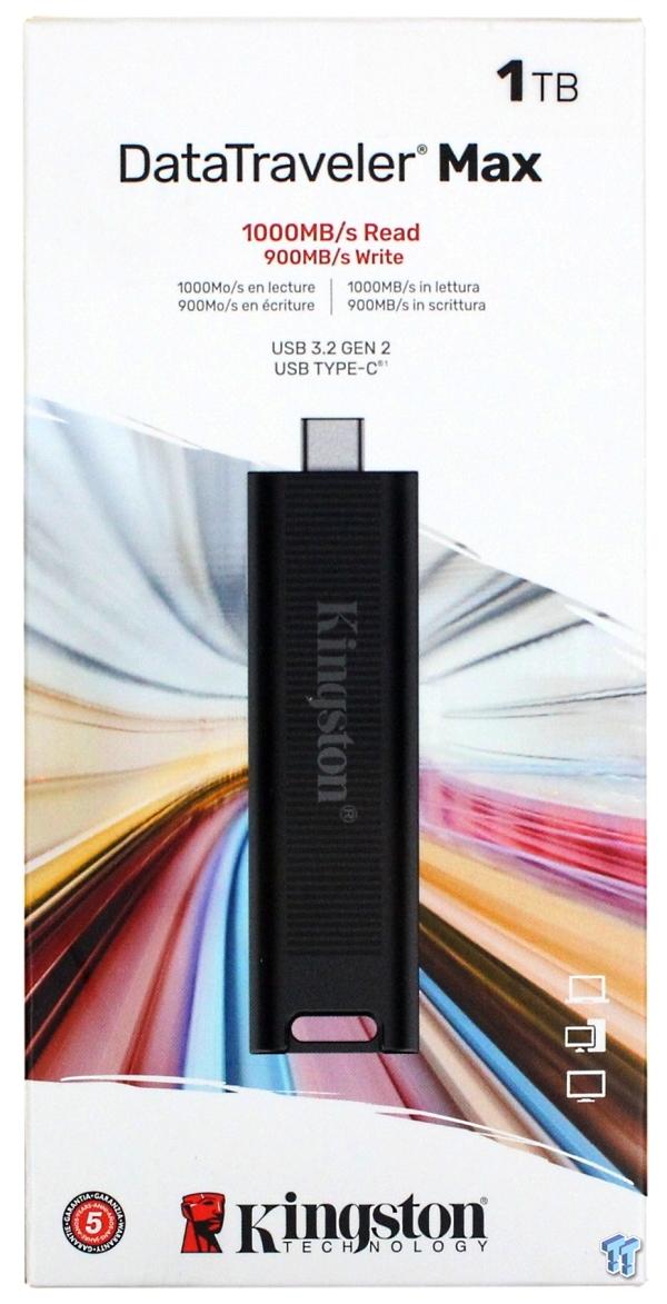 Kingston DataTraveler Max - USB flash drive - 1 TB - DTMAX/1TBCR