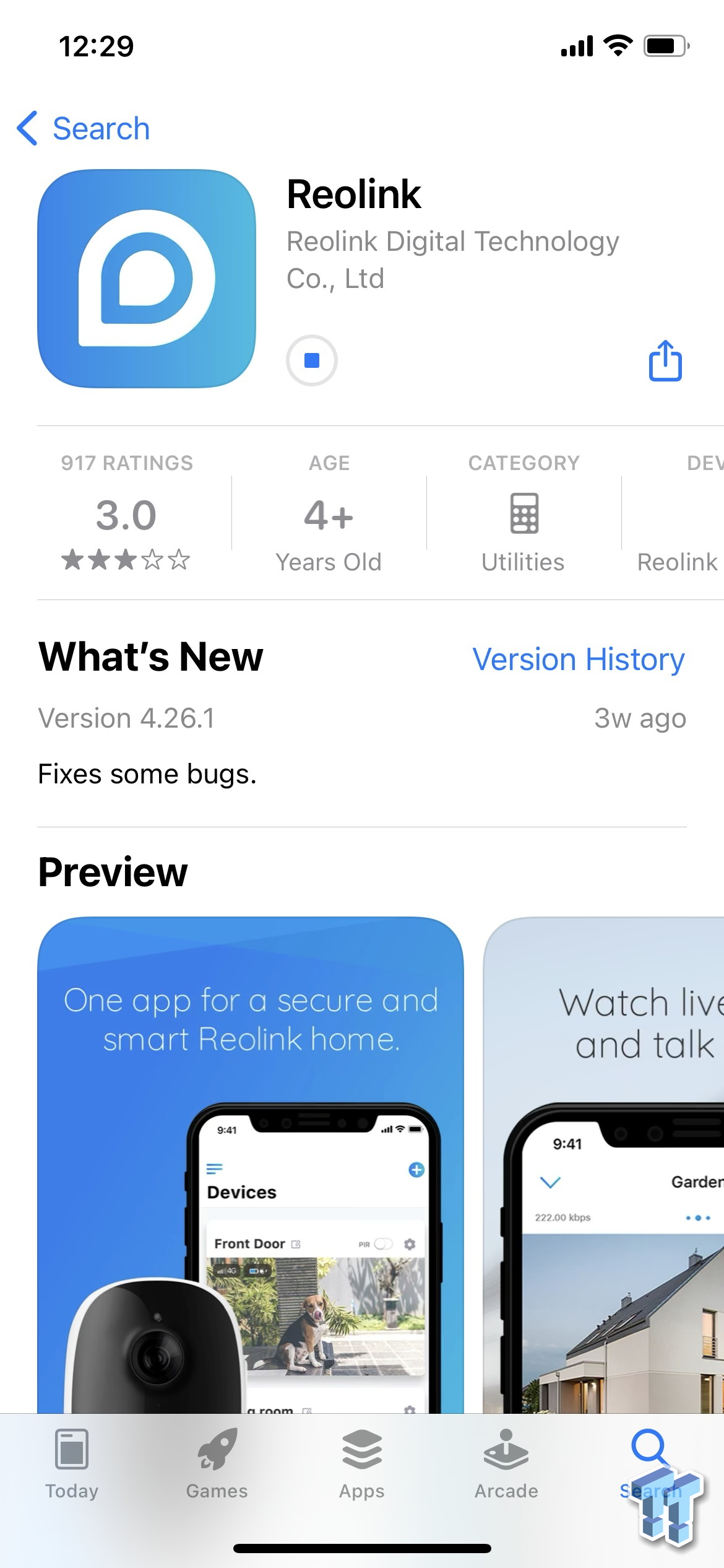 Reolink sale argus app