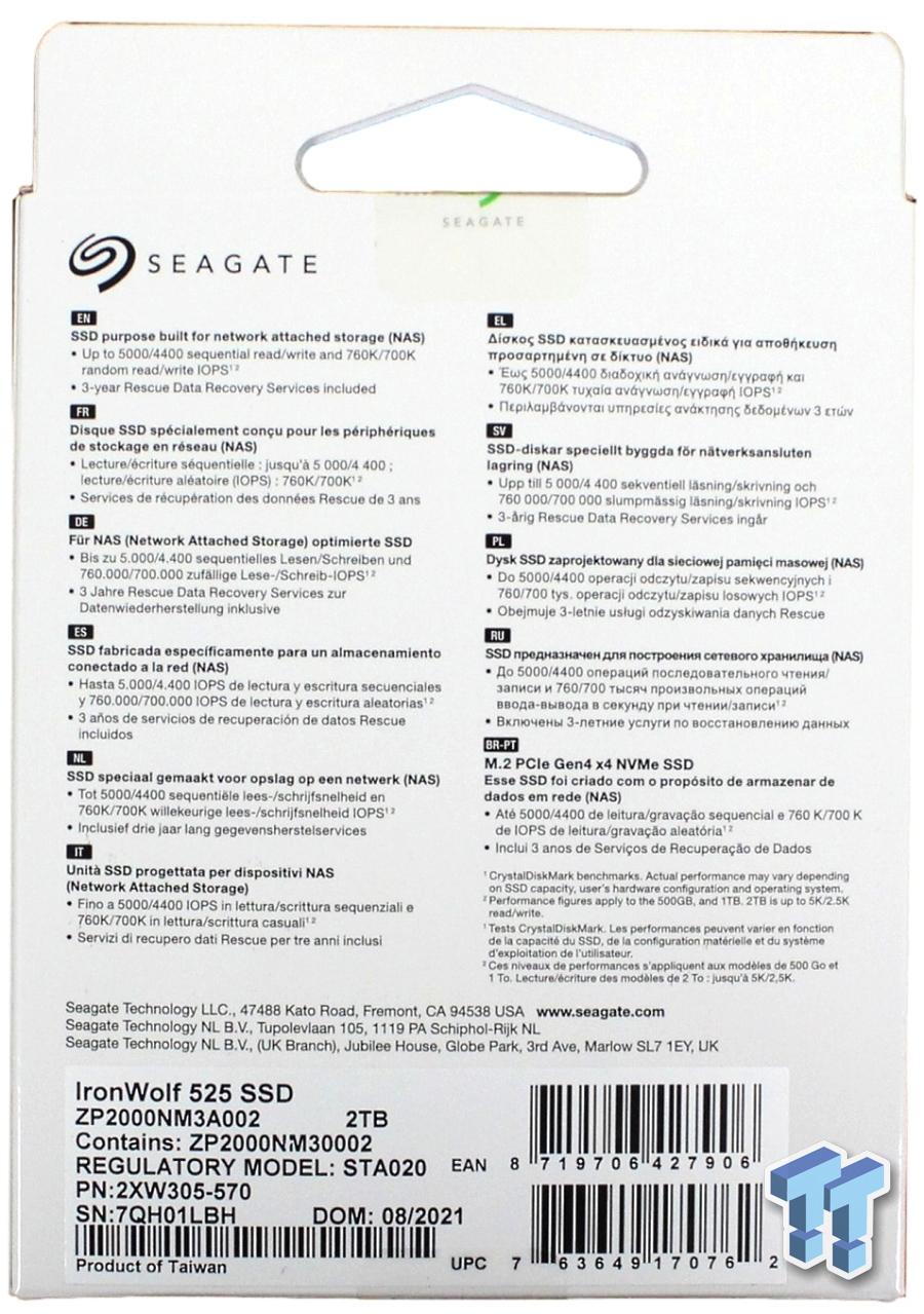 Seagate IronWolf Pro 4 To (idéal stockage NAS Professionnel) - Disques SATA
