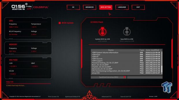 Open Gallery Colorful CVN B560M Gaming Frozen Motherboard Review 24
