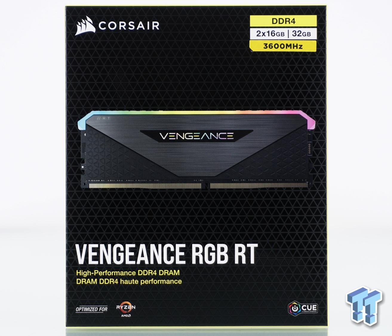 moderat dæmning virksomhed Corsair Vengeance RGB RT DDR4-3600 32GB Dual-Channel Memory Kit Review