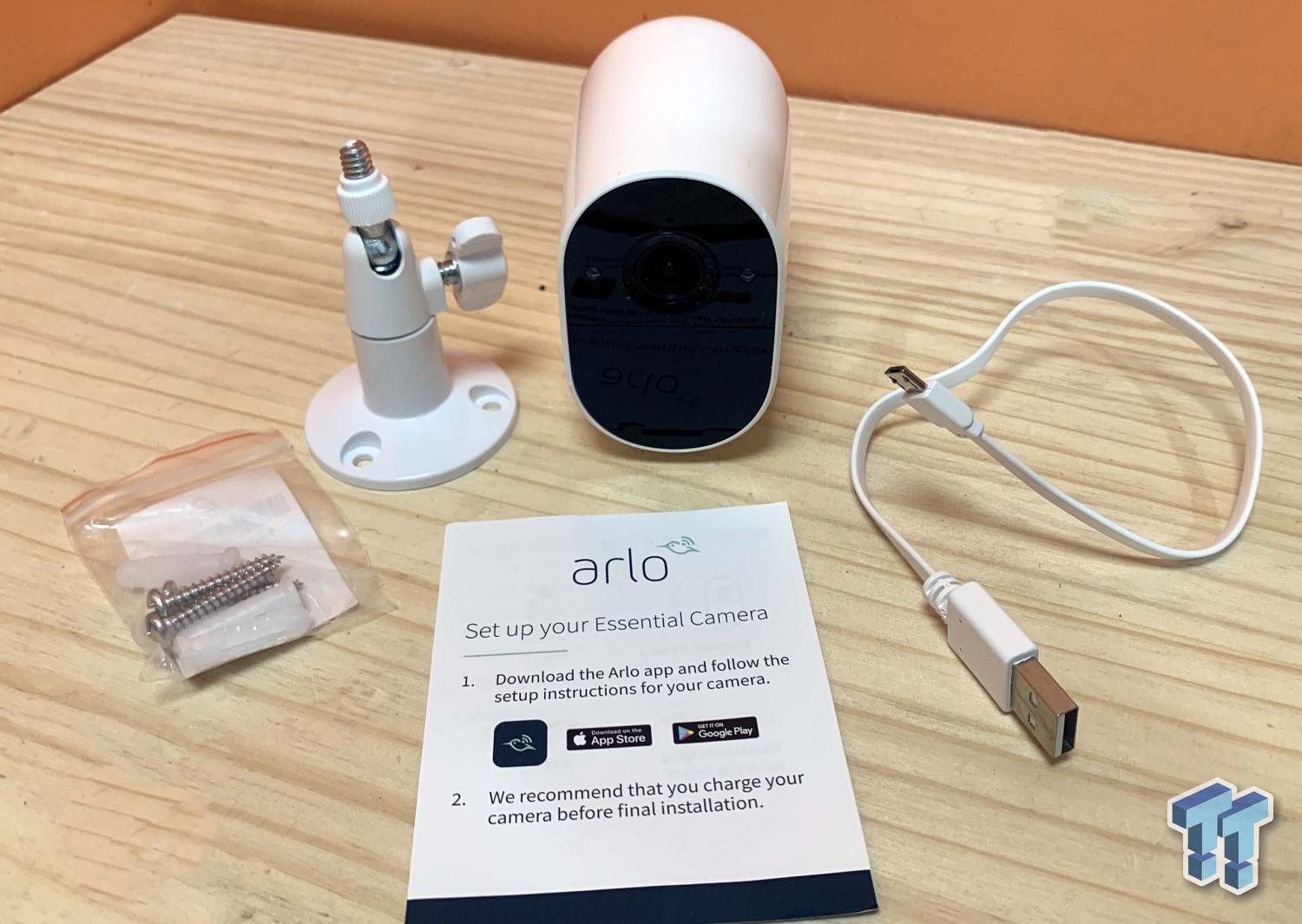 Arlo wire free store security camera review